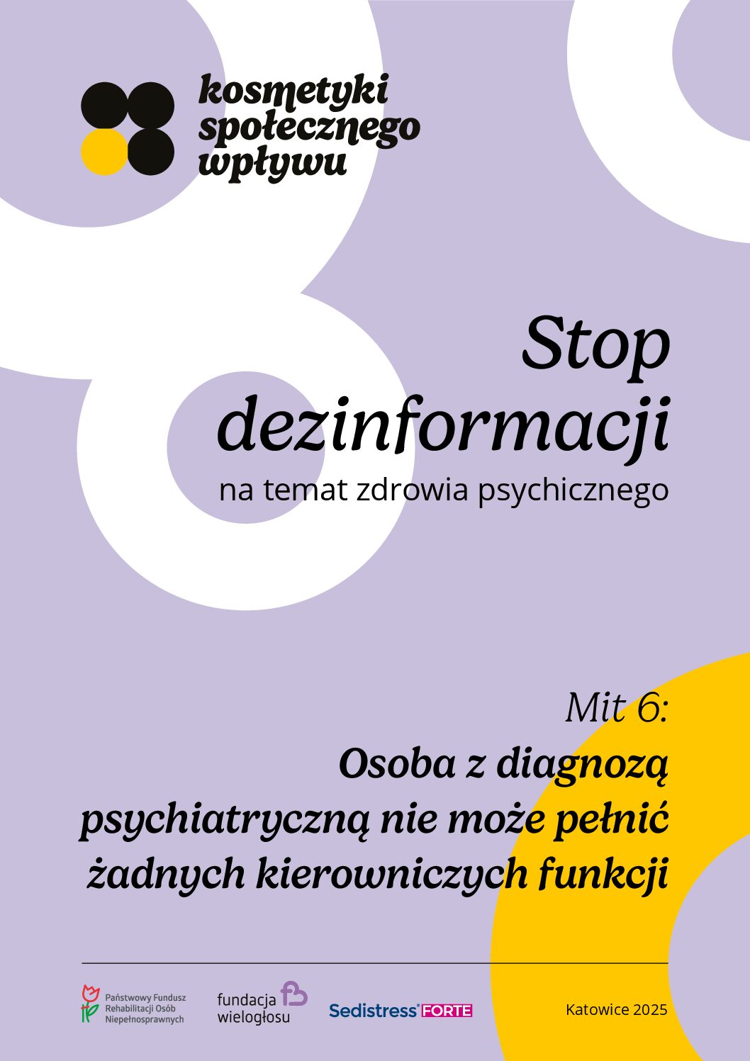 Stop dezinformacji na temat zdrowia psychicznego. Część 8.